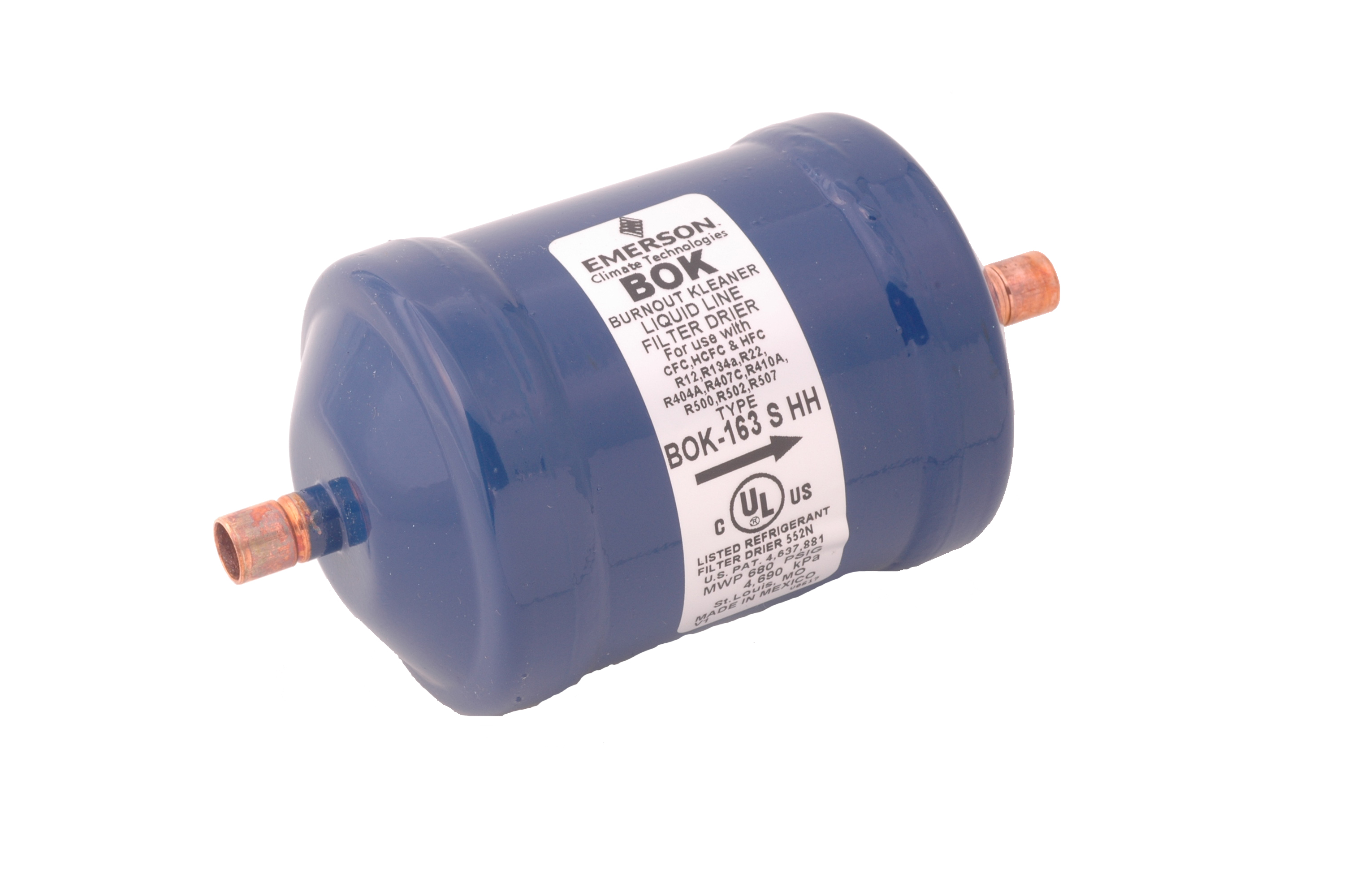 R500-1/4 Miniature In-Line Food Service Filter and Shut Off Valve 